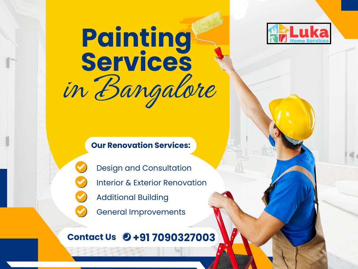 Luka Home Services | Office & Home Cleaning and Painting Services in Bangalore